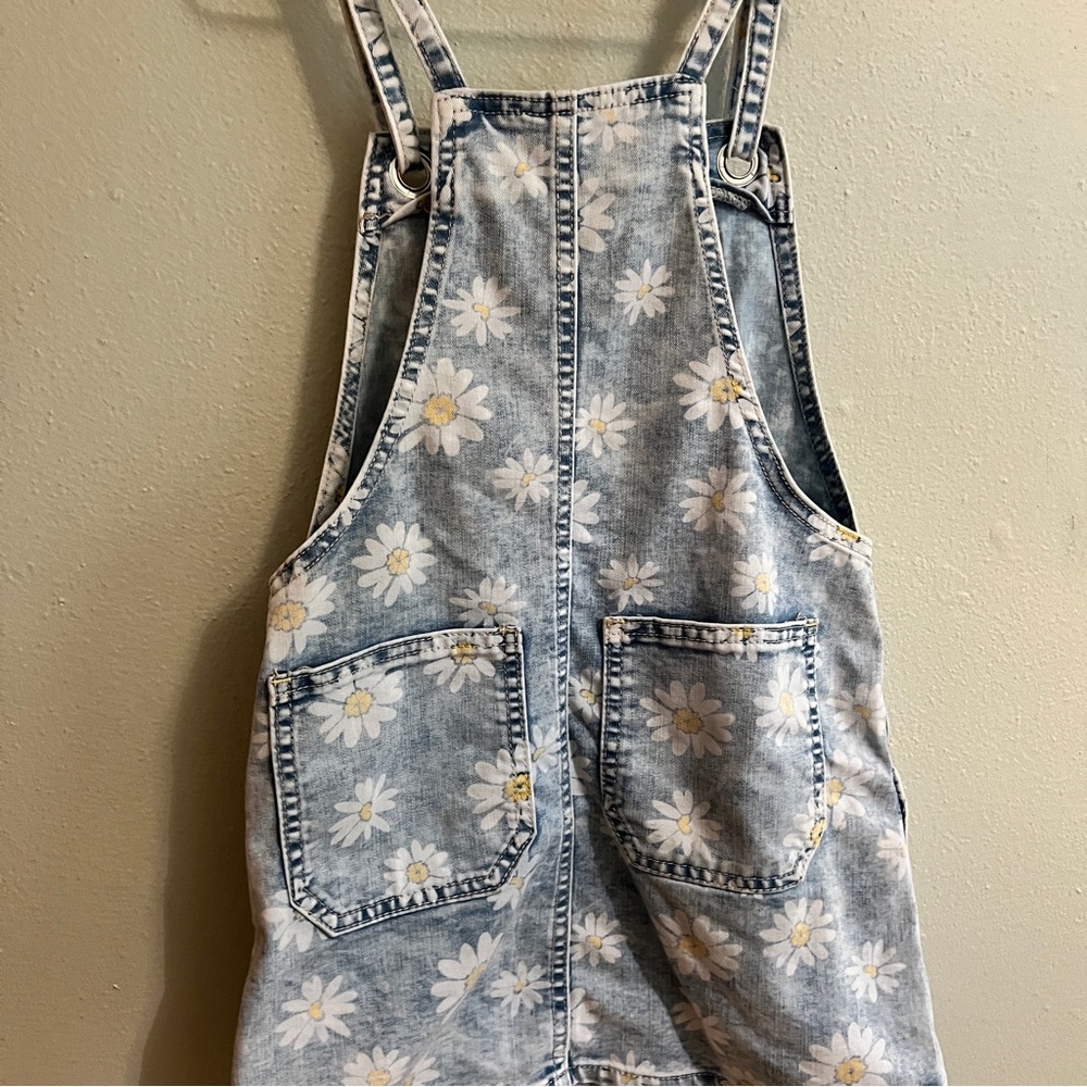 Cat & Jack Girls Daisy Denim Jumper - Picture 3 of 3